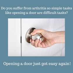 No More Painful Twisting! Door Knob Grippers Make Opening Doors Easy