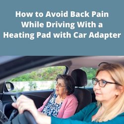 Travel in Comfort With This Heating Pad for Car Travel